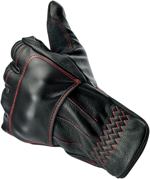 Belden Gloves Black, Red M, 2, nordicamoto.ro