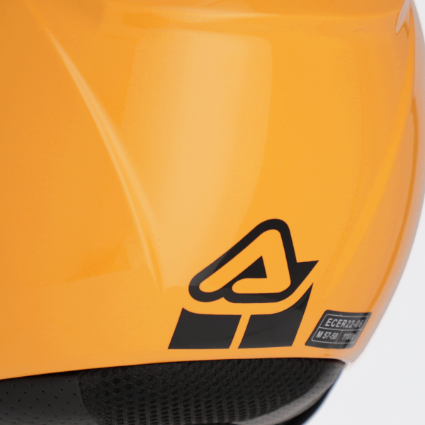 Acerbis Brezza Jet sisak, sárga, M-es méret, 5, nordicamoto.ro