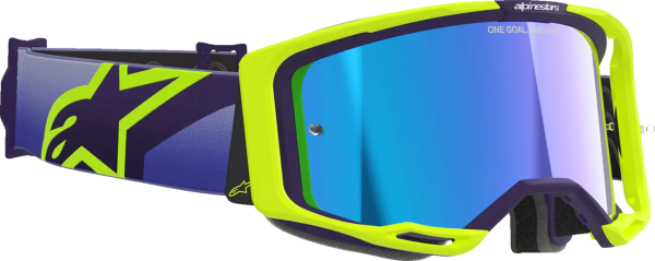 Alpinestars Vision 8 Corp sárga/kék síszemüveg, 1, nordicamoto.ro