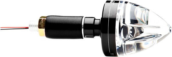 Mo-blaze Cone Handlebar Turn Signal Anodized Black, 1, nordicamoto.ro