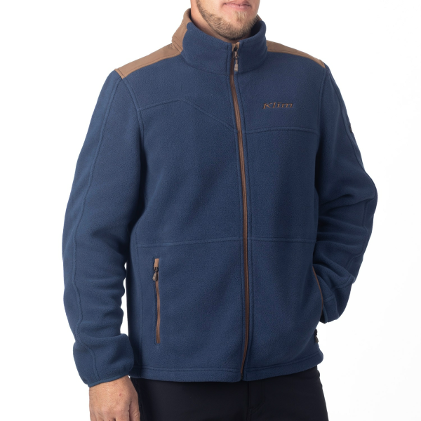 Geaca Snowmobil Klim Teton Crest Fleece Mid Layer Black, 15, nordicamoto.ro