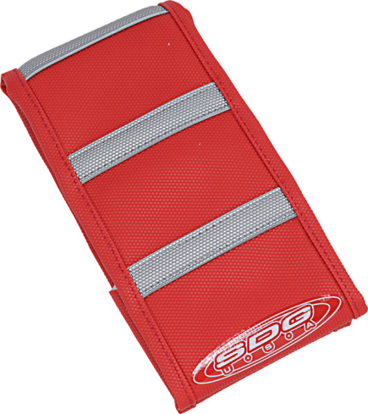 6-rib Gripper Seat Cover Red, 1, nordicamoto.ro