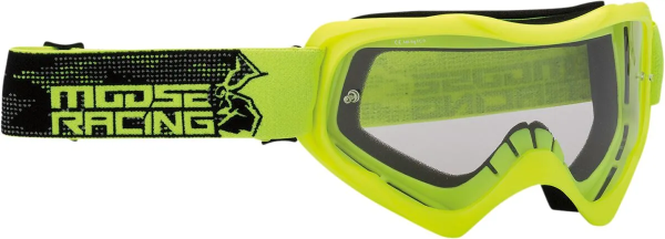 Ochelari Moose Racing Qualifier Agroid Black/Fluorescent Yellow, 1, nordicamoto.ro