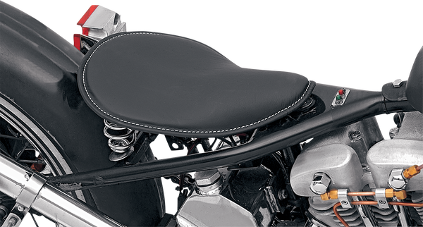 Small Low-profile Spring Solo Seat Black, 3, nordicamoto.ro