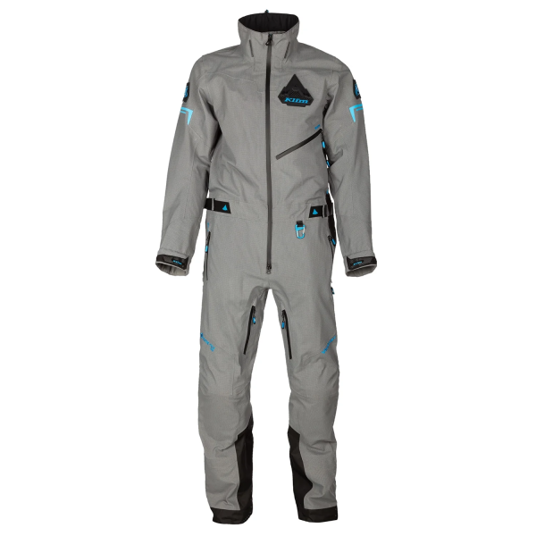 Combinezon Snowmobil Klim Lochsa FIVE Non-Insulated Gri/Albastru XL, 8, nordicamoto.ro
