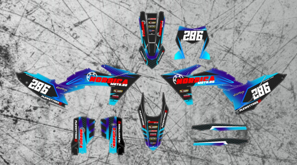 NordicaMoto KTM EXC 24–25 matricakészlet, 1, nordicamoto.ro