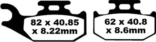 Tt Sport Carbon Fusion fékbetétek, 1, nordicamoto.ro