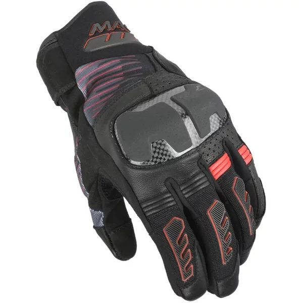 Manusi de piele vara MACNA RIME 2.0 Negru 3XL, 3, nordicamoto.ro