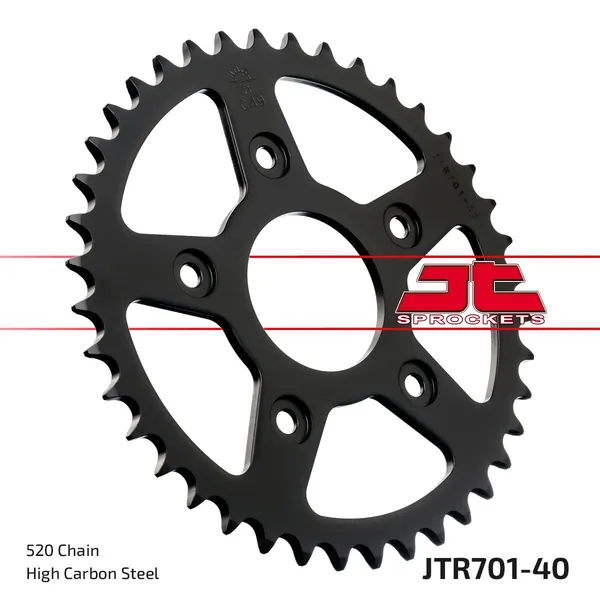 JT SPROCKETS hátsó lánckerék, természetes színű, 1, nordicamoto.ro
