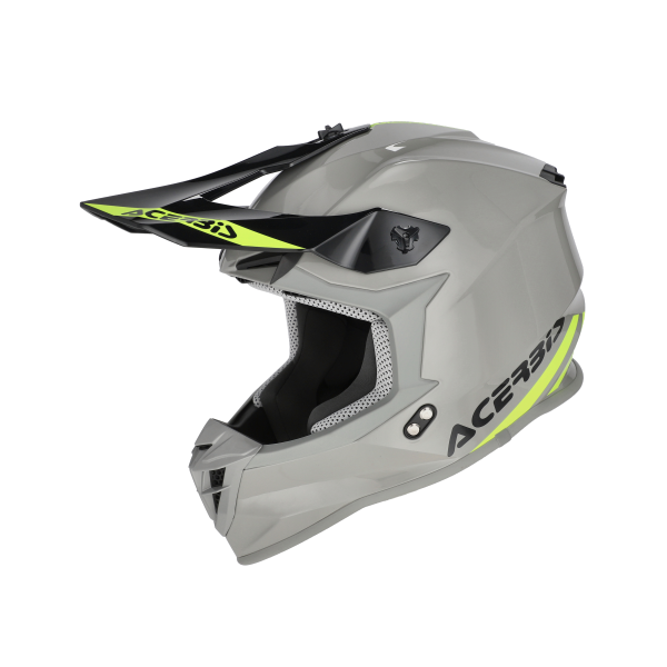 Acerbis Linear 22-06 egyszínű szürke M méretű bukósisak, 1, nordicamoto.ro