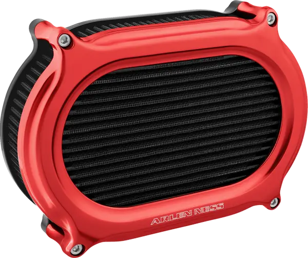 Stage 2 Oval Air Cleaner Kit Red, 1, nordicamoto.ro
