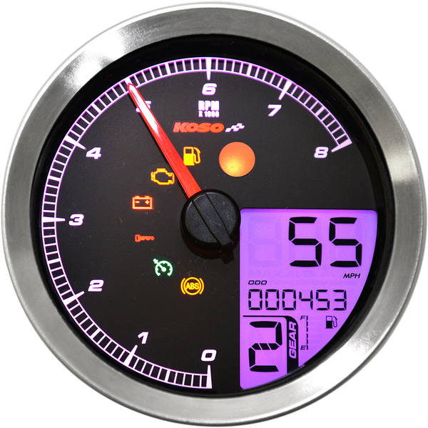 Tnt-04 Multi-function Meter Black, 4, nordicamoto.ro