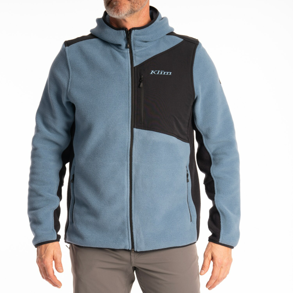Teton Crest polár pulóver kapucnival, MD méret, fekete – Asphalt, 32, nordicamoto.ro