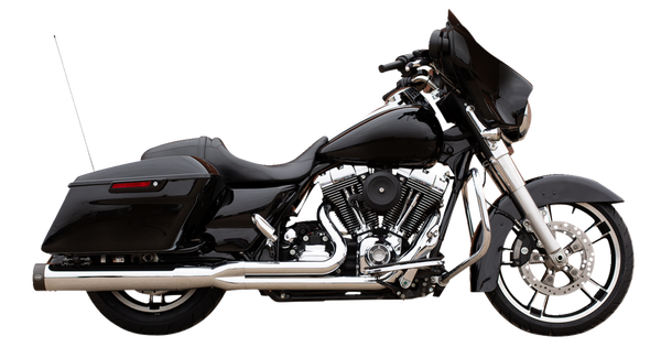 2 Into 1 Sidewinder® Complete Exhaust System Chrome, 1, nordicamoto.ro