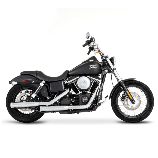 Muffler Slip-on 3(r) Duals For Softails Chrome, 1, nordicamoto.ro