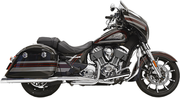 True Dual Exhaust System Chrome, 1, nordicamoto.ro