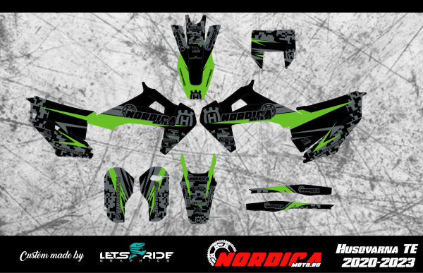 Kit stickere HUSQVARNA TE 2020-2023 Nordicamoto, 1, nordicamoto.ro