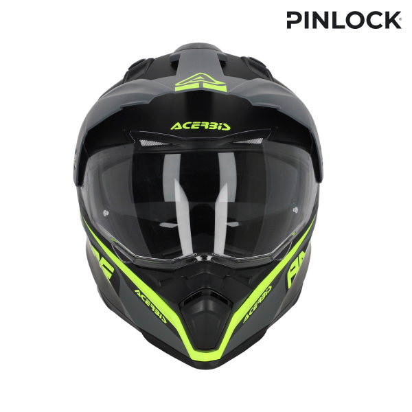 Acerbis Flip FS-606 22-06 teljes arcú sisak, fekete/szürke, XL, 6, nordicamoto.ro
