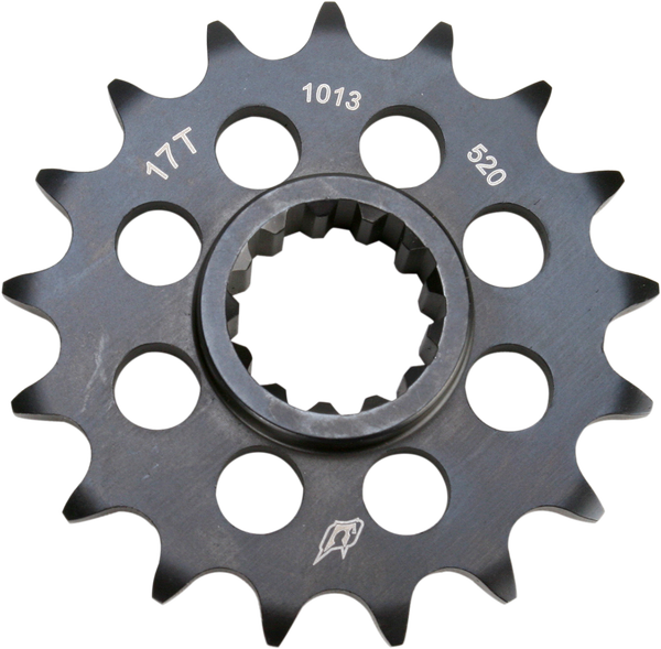 Lightweight Steel Sprocket Black, Zinc, 1, nordicamoto.ro