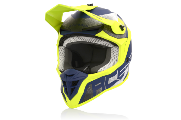 Acerbis Linear sárga/kék bukósisak, 1, nordicamoto.ro