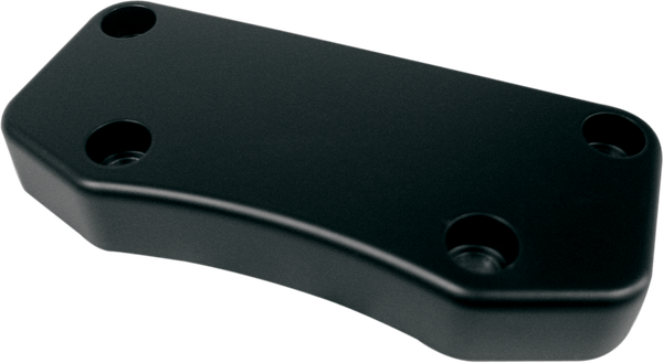 Billet Aluminum Top Handlebar Clamp Black, 1, nordicamoto.ro