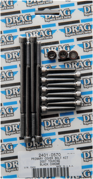 Socket-head Bolt Set Black Chrome, 1, nordicamoto.ro