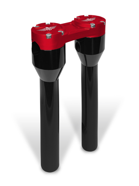 Clubstyle Straight Riser Black, Red, 1, nordicamoto.ro