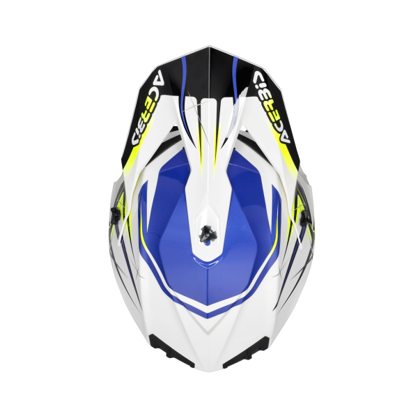Acerbis Linear 22-06 sisak, fehér/kék, M-es méret, 6, nordicamoto.ro