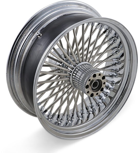 Fat Daddy Rear Wheel 18x5.5 Chrome Silver, 1, nordicamoto.ro