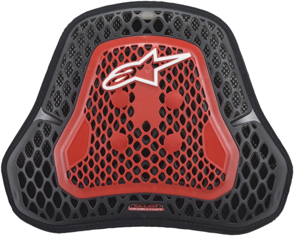 Alpinestars Nucleon Kr-Cell mellkasvédők – átlátszó/füstös/fekete/piros, L-es méret, 1, nordicamoto.ro