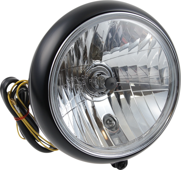 Headlight Black, 1, nordicamoto.ro