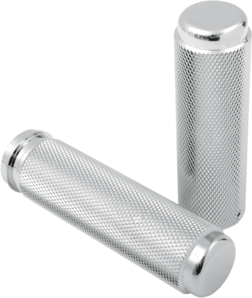 Billet Grips Silver, 1, nordicamoto.ro