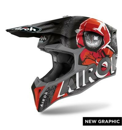 Casca Airoh Wraap Alien Red/Matt S, 1, nordicamoto.ro