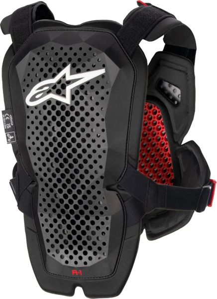 Armura Alpinestars A-1 Roost Guard fekete/piros XL/2XL, 2, nordicamoto.ro