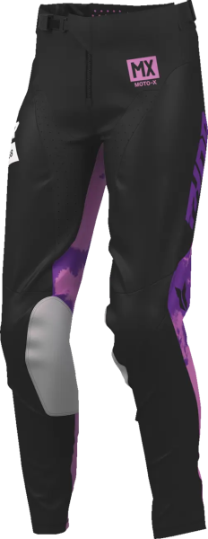 Pantaloni Dama Thor Launchmode Bleach Mov/Negru 11/12, 8, nordicamoto.ro