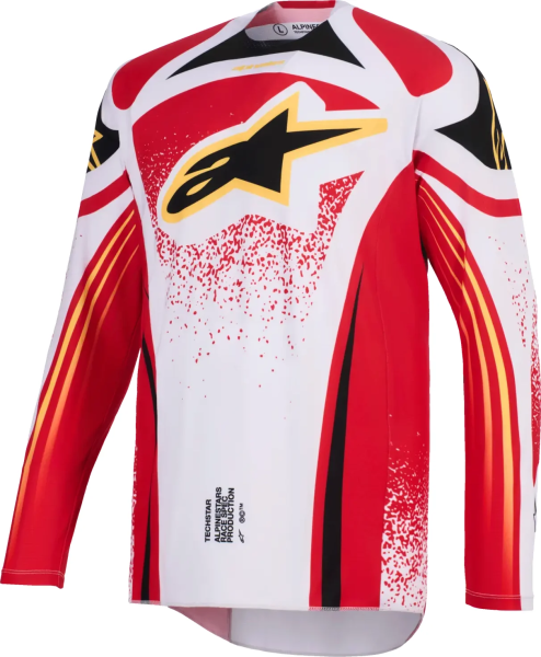 Alpinestars Techstar Nomur piros póló, 2XL-es méret, 1, nordicamoto.ro