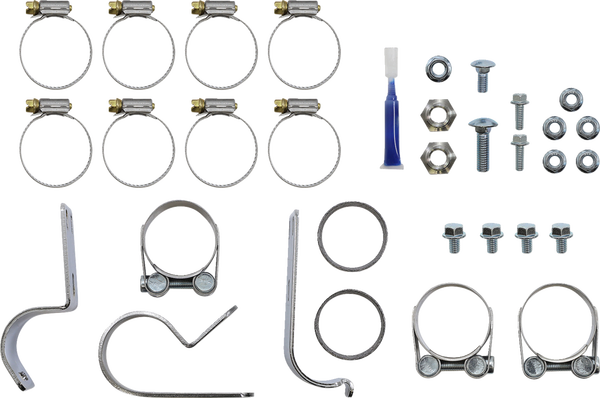 El Dorado Dual Exhaust System Black, 1, nordicamoto.ro