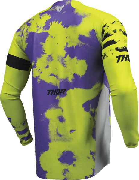 Thor Launchmode Bleach póló, sárga/szürke, S-es méret, 9, nordicamoto.ro