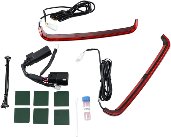 Led Low-profile Bagz Accent Lights Red, 1, nordicamoto.ro