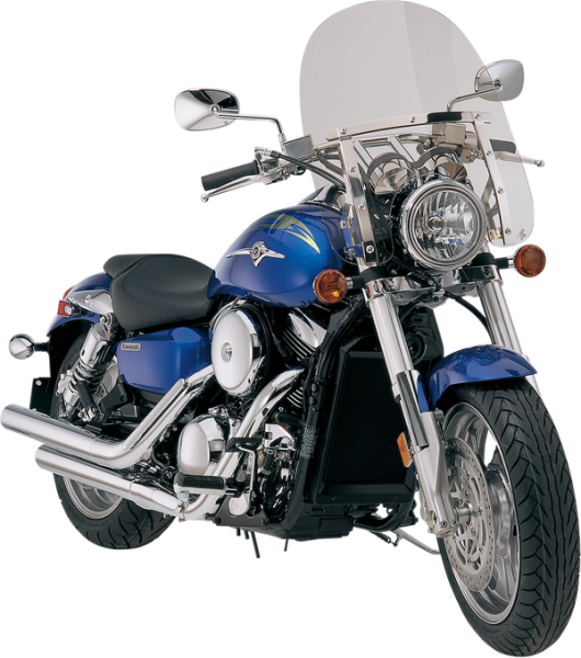 Memphis Slim Windshield Gray, 1, nordicamoto.ro