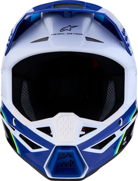Alpinestars SM3 Falcon gyermek sisak, kék/fekete/rózsaszín, L-es méret, 7, nordicamoto.ro