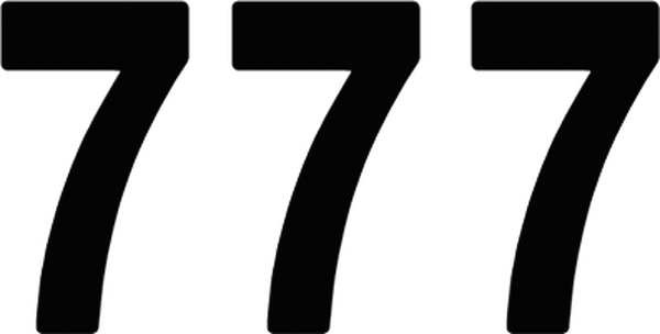 Pro Numbers Black, 3, nordicamoto.ro