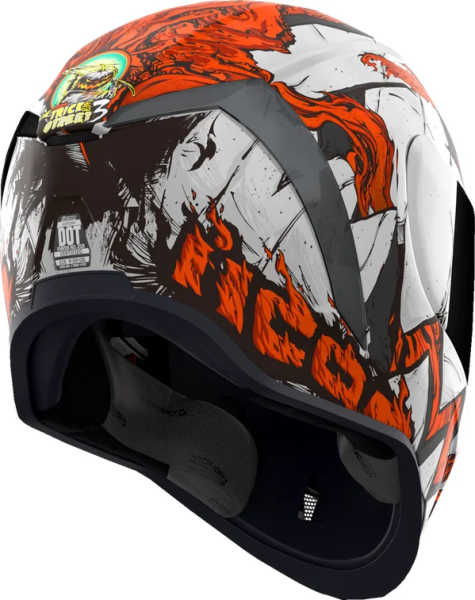 Airform Trick Or Street 3 Helmet White, Orange 2XL, 3, nordicamoto.ro