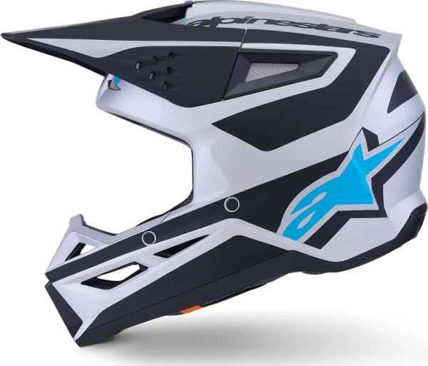 Alpinestars SM3 Heat ezüst színű sisak, 2, nordicamoto.ro