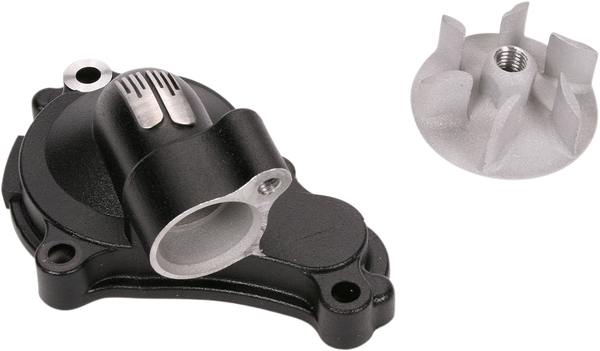 Supercooler Water Pump Cover And Impeller Kit Black, 1, nordicamoto.ro