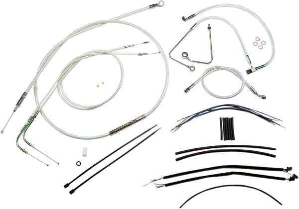 Sterling Chromite Ii® Designer Handlebar Installation Kit Silver, 1, nordicamoto.ro