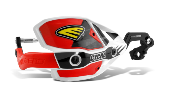 CYCRA Ultra Probend Crm 28,6 mm-es vörös markolatvédő, 1, nordicamoto.ro