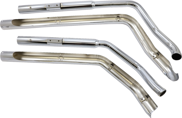 Dragster Exhaust System Chrome, 2, nordicamoto.ro