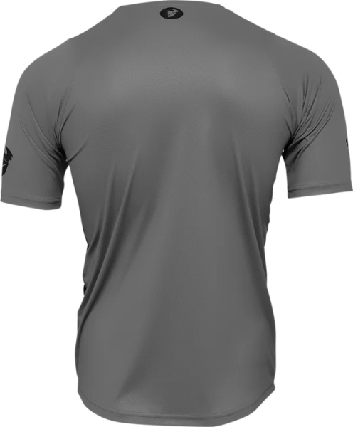 Tricou MTB Thor Assist React Gray/Purple, 3, nordicamoto.ro