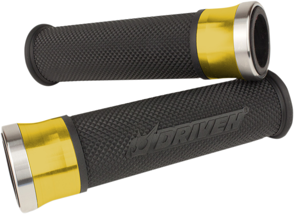 Halo Grips Black, Gold, 1, nordicamoto.ro